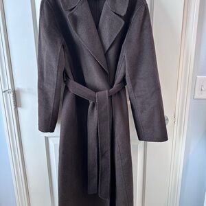 GAP Relaxed Wool Wrap Coat